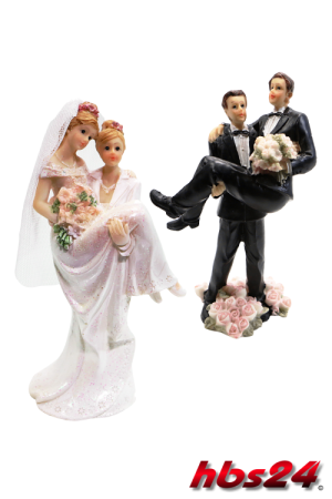 Tortenaufsätze Brautpaare Männer und Frauen